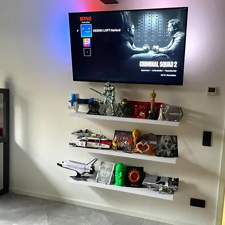 דירה Design Loft - Parkplatz, Wlan, Netflix, Ps4, Heimkino *