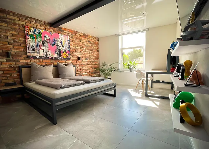 Apartamento Design Loft - Parkplatz, Wlan, Netflix, Ps4, Heimkino Herford